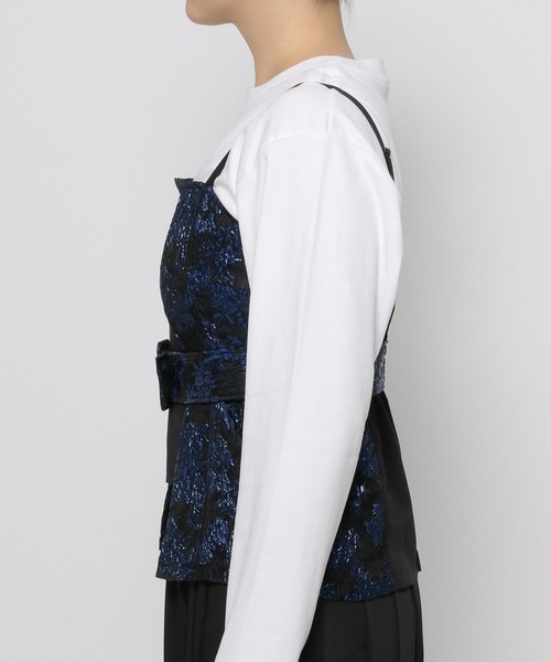 HARE（ハレ）の「ラメジャガードキリカエビスチェ(HARE)（ベスト・レディース・グリーン/ブルー・FREE）」の19枚目の写真