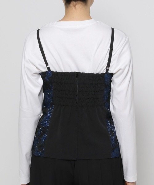 HARE（ハレ）の「ラメジャガードキリカエビスチェ(HARE)（ベスト・レディース・グリーン/ブルー・FREE）」の20枚目の写真