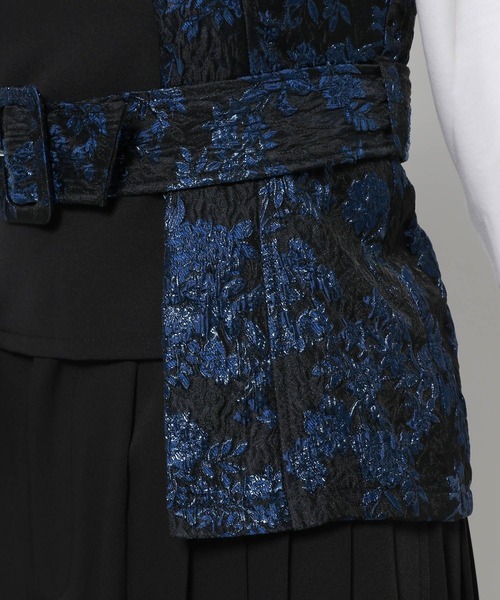 HARE（ハレ）の「ラメジャガードキリカエビスチェ(HARE)（ベスト・レディース・グリーン/ブルー・FREE）」の13枚目の写真