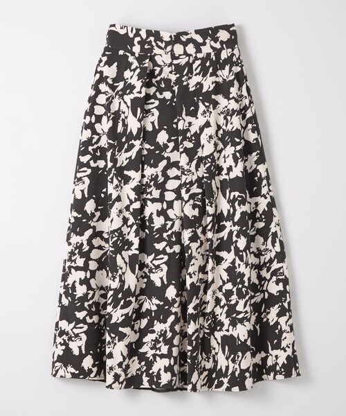 EMMEL REFINES（エメルリファインズ）の「＜EMMEL REFINES＞EM フラワープリント タックスカート（スカート・レディース・その他1/ダークブラウン・S/M）」の15枚目の写真