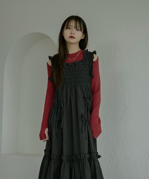 Ezick(エジック)の「Many ribbon ティアードボリューム Ezick(エジック)の「Many ribbon ティアードボリューム