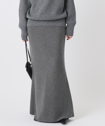 AP STUDIO | カシミヤミックスニットスカート(スカート)