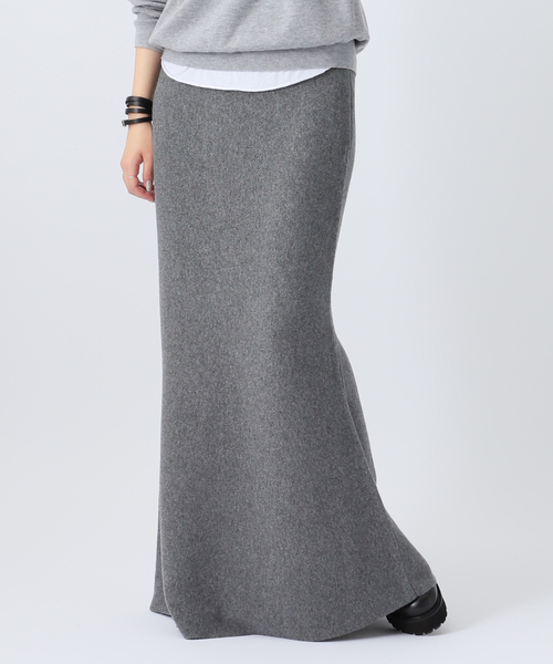 カシミヤミックスニットスカート（スカート）｜AP STUDIO（エーピー