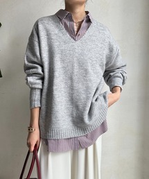 【WEB限定】ヤクライクVネックプルオーバー