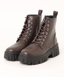 Balancoire（ブランコアール）の「トラックソール厚底レースアップショートブーツ（ブーツ）」