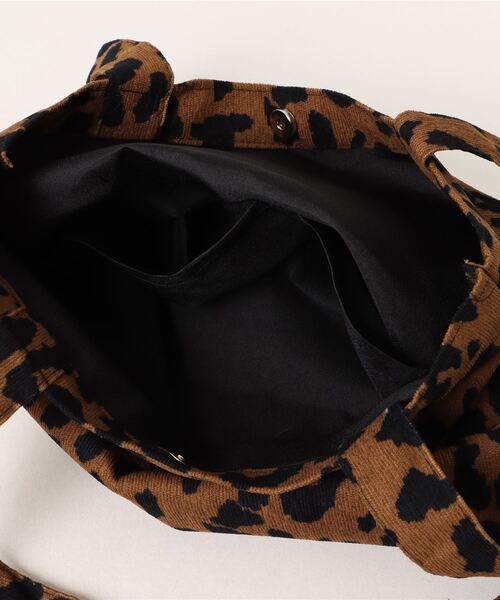 styiro(スタイロ)の「ヒョウ柄トートバッグ(トートバッグ・レディース・ブラウン/ブラウン系その他・FREE)」の12枚目の写真