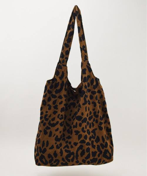 styiro(スタイロ)の「ヒョウ柄トートバッグ(トートバッグ・レディース・ブラウン/ブラウン系その他・FREE)」の4枚目の写真
