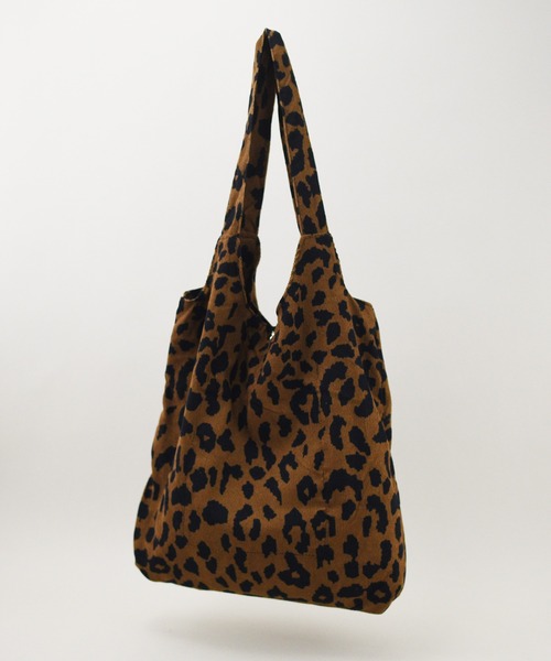 styiro(スタイロ)の「ヒョウ柄トートバッグ(トートバッグ・レディース・ブラウン/ブラウン系その他・FREE)」の3枚目の写真