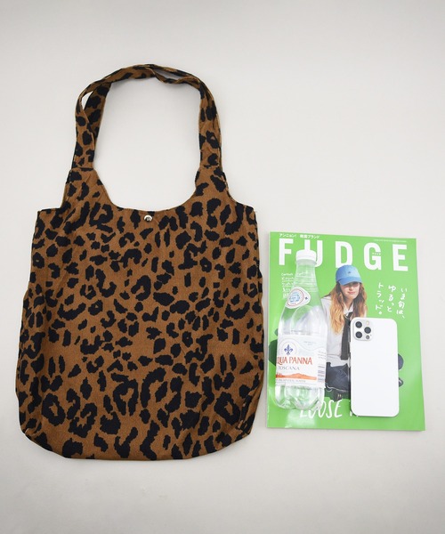 styiro(スタイロ)の「ヒョウ柄トートバッグ(トートバッグ・レディース・ブラウン/ブラウン系その他・FREE)」の9枚目の写真