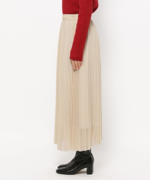 mysty woman（ミスティウーマン）の「コルセットSETプリーツスカート 246330（スカート・レディース・グレー/ブラック/アイボリー・FREE）」の21枚目の写真