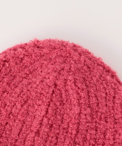 FREAK'S STORE（フリークスストア）の「ブークレニットキャップ/ビーニー（ニットキャップ/ビーニー・レディース・ベージュ/ホワイト/ピンク・ONE SIZE）」の12枚目の写真