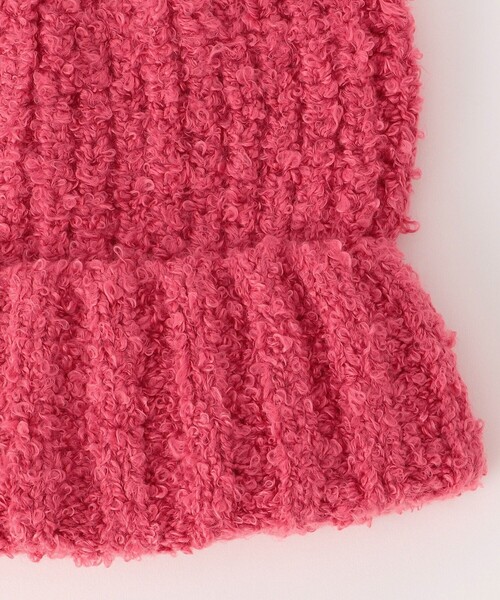 FREAK'S STORE（フリークスストア）の「ブークレニットキャップ/ビーニー（ニットキャップ/ビーニー・レディース・ベージュ/ホワイト/ピンク・ONE SIZE）」の13枚目の写真