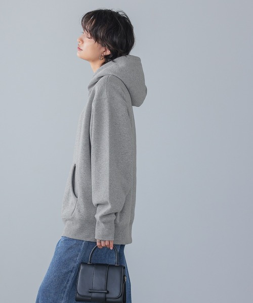 itto...（イット）の「HEAVY WEIGHT SWEAT 裏起毛BIGパーカー（パーカー・レディース・グリーン/オートミール/モカ/ブラック/チャコールグレー/杢グレー・M/L）」の17枚目の写真