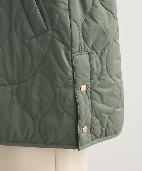 Green Parks(グリーンパークス)の「キルティングZIPベスト(ベスト・レディース・ブラック/カーキ/ホワイト系その他2・FREE)」の11枚目の写真
