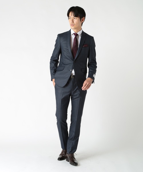 CROWDED CLOSET（クラウデッドクローゼット）の「シャドーペイズリー/シャドーストライプ柄クレリックタイ（ネクタイ・メンズ・シルバー/ボルドー/ネイビー/ラベンダー・FREE）」の14枚目の写真