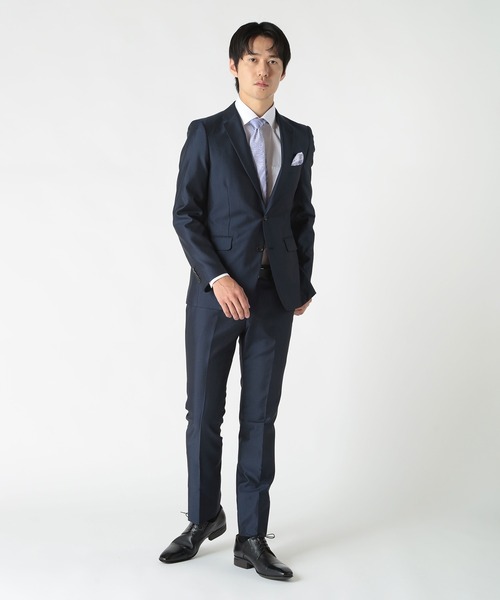 CROWDED CLOSET（クラウデッドクローゼット）の「シャドーペイズリー/シャドーストライプ柄クレリックタイ（ネクタイ・メンズ・シルバー/ボルドー/ネイビー/ラベンダー・FREE）」の12枚目の写真