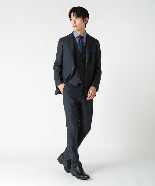 CROWDED CLOSET（クラウデッドクローゼット）の「シャドーペイズリー/シャドーストライプ柄クレリックタイ（ネクタイ・メンズ・シルバー/ボルドー/ネイビー/ラベンダー・FREE）」の16枚目の写真