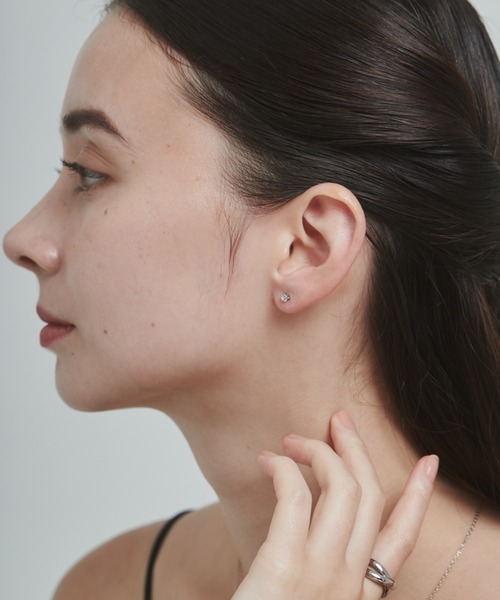 ciite' surgical stainless(シーテサージカルステンレス)の「【 金属アレルギー対応 】 2set pierce / ピアス3セット サージカルステンレス (両耳用)(ピアス(両耳用)・レディース・シルバー/ゴールド・FREE)」の10枚目の写真