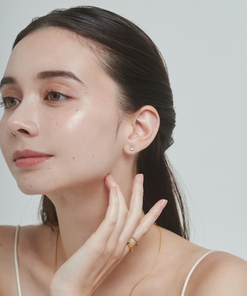 ciite' surgical stainless(シーテサージカルステンレス)の「【 金属アレルギー対応 】 2set pierce / ピアス3セット サージカルステンレス (両耳用)(ピアス(両耳用)・レディース・シルバー/ゴールド・FREE)」の7枚目の写真
