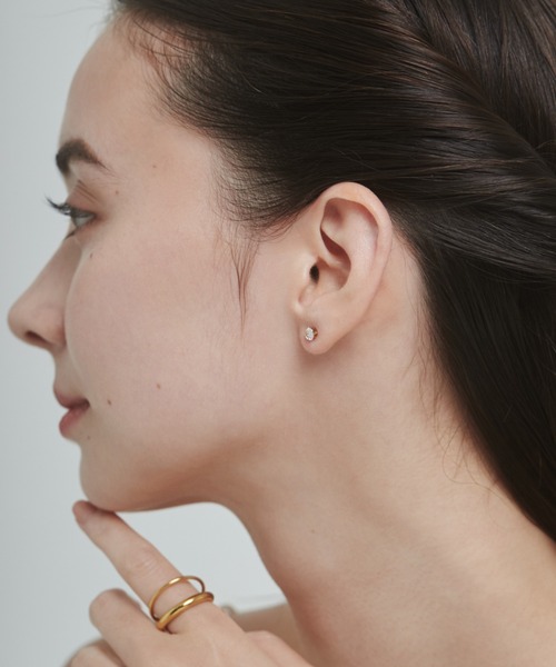 ciite' surgical stainless(シーテサージカルステンレス)の「【 金属アレルギー対応 】 2set pierce / ピアス3セット サージカルステンレス (両耳用)(ピアス(両耳用)・レディース・シルバー/ゴールド・FREE)」の8枚目の写真