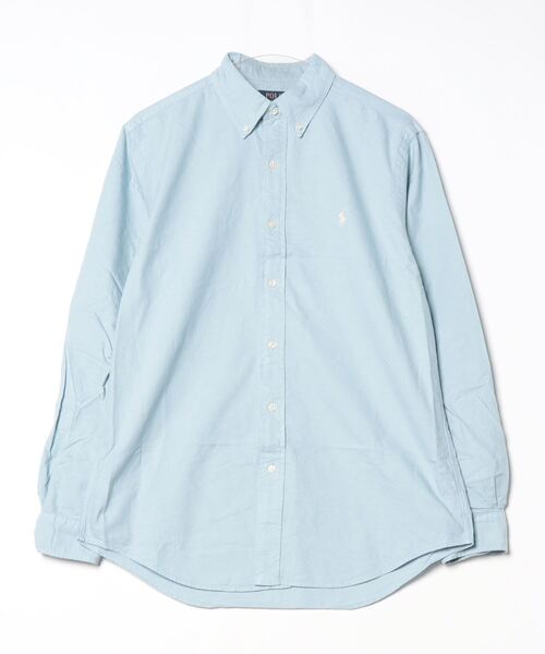 POLO RALPH LAUREN(ポロ ラルフ ローレン)の「クラシック フィット ガーメントダイド オックスフォード シャツ(シャツ/ブラウス・メンズ・ブルー・L/M/S/XL/XS)」の3枚目の写真