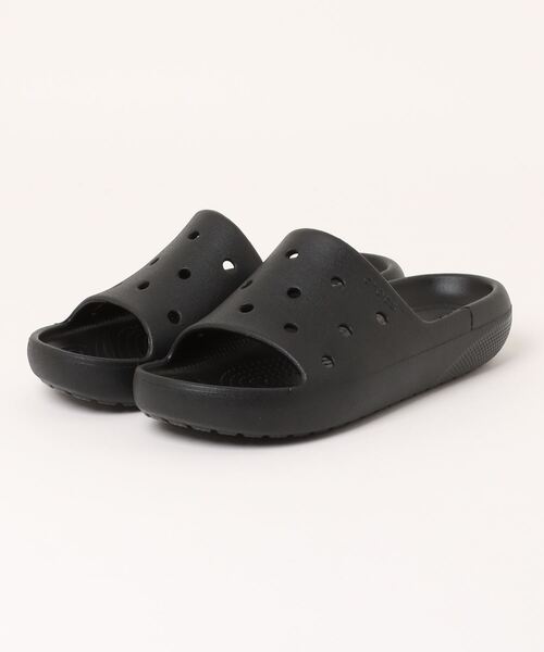 crocs(クロックス)の「【crocs】 Classic Slide 2.0(サンダル・メンズ・ブラック/ネイビー・25.0cm/26.0cm/27.0cm/28.0cm)」の1枚目の写真