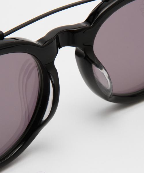 BEAMS（ビームス）の「CHARI&CO / MIDTOWN（サングラス・メンズ・ブラック/ダークグリーン・ONE SIZE）」の7枚目の写真