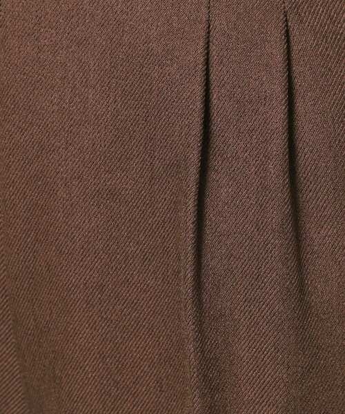 ITS'DEMO（イッツデモ）の「◆【後ろウエストゴム／マシンウォッシャブル】ツイルタックワイドパンツ（その他パンツ・レディース・ベージュ/ダークブラウン/ブラック・00）」の17枚目の写真