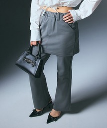 X-girl | EASY MINI SKIRT AND PANTS LAYERED BOTTOM SET(その他パンツ)