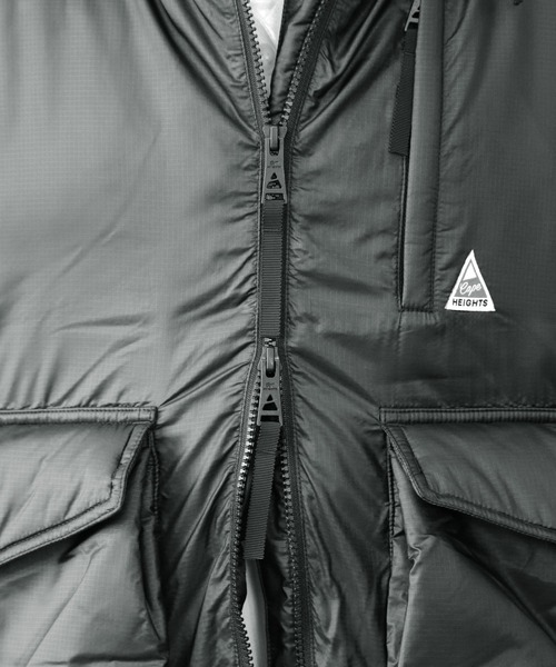 Cape HEIGHTS（ケープハイツ）の「【WEB限定】【CAPEHEIGHTS】ホワイトフェイスダウン（ダウンジャケット/コート・レディース・カーキ/ブラック・フリー）」の13枚目の写真