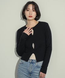 NEUNA | フロントオーバルニットトップス(ニット/セーター)