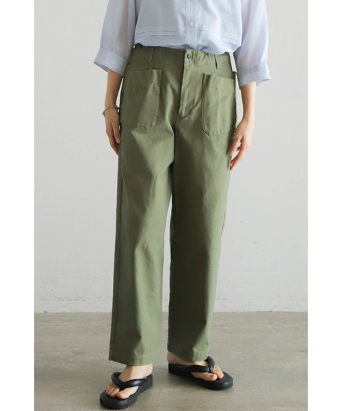コットンサージ ワークパンツ | NOMBRE IMPAIR