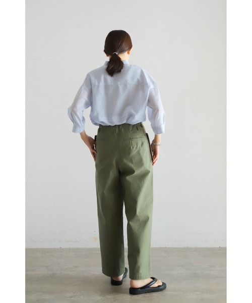 コットンサージ ワークパンツ | NOMBRE IMPAIR