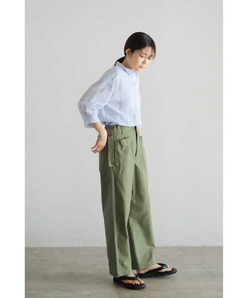 コットンサージ ワークパンツ | NOMBRE IMPAIR