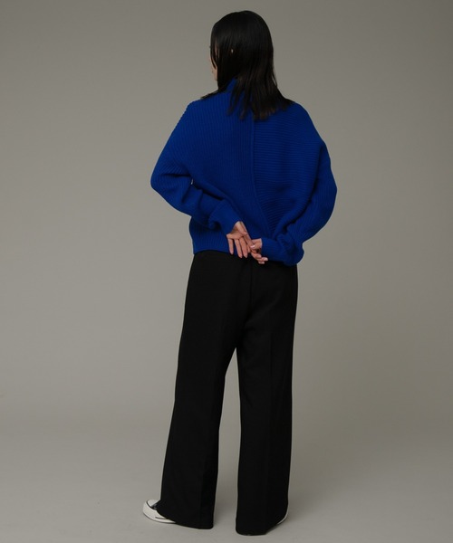 URBAN RESEARCH Sonny Label（アーバンリサーチサニーレーベル）の「撥水センプレタックストレートパンツ（その他パンツ・レディース・ブラック/チャコールグレー・36/38）」の11枚目の写真