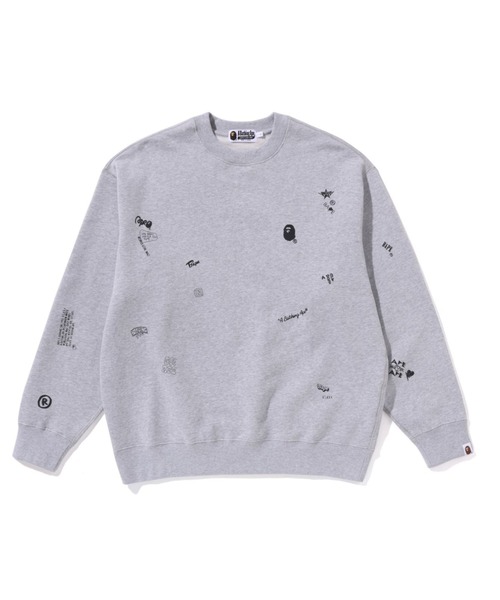 A BATHING APE（アベイシングエイプ）の「MULTI LOGO RELAXED FIT  