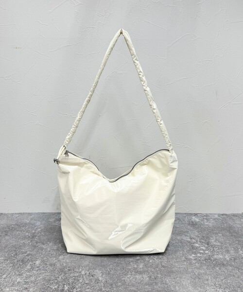 fredy emue（フレディエミュ）の「シャインクロスドロストショルダーバッグ（ショルダーバッグ・レディース・キナリ/ブラック・FREE）」の18枚目の写真