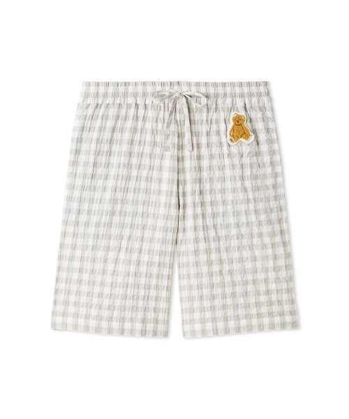 セール】【ONLINE限定】【HOMME】ギンガムチェックハーフパンツ