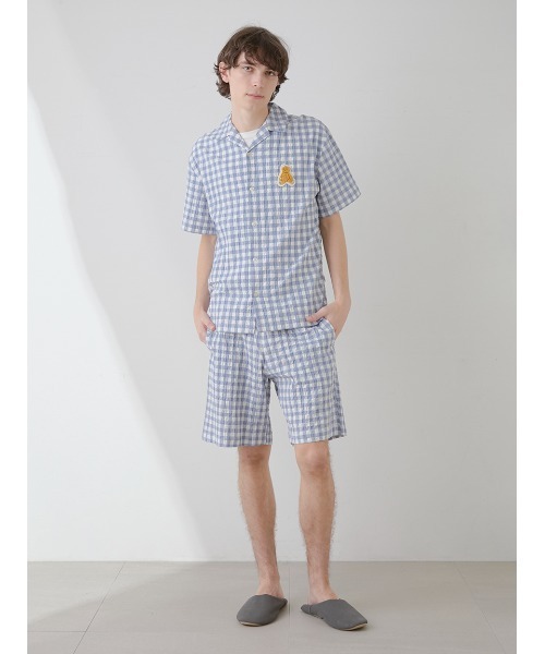 セール】【ONLINE限定】【HOMME】ギンガムチェックハーフパンツ