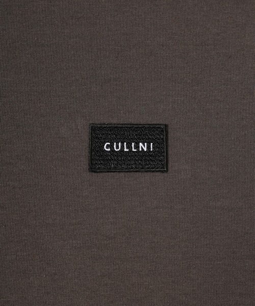 CULLNI（クルニ）の「Cotton Jersey Embroidery Patch Pullover（Tシャツ/カットソー・メンズ・ホワイト/チャコール/ブラック/ブルーグリーン/ライラック・0/1/2）」の17枚目の写真