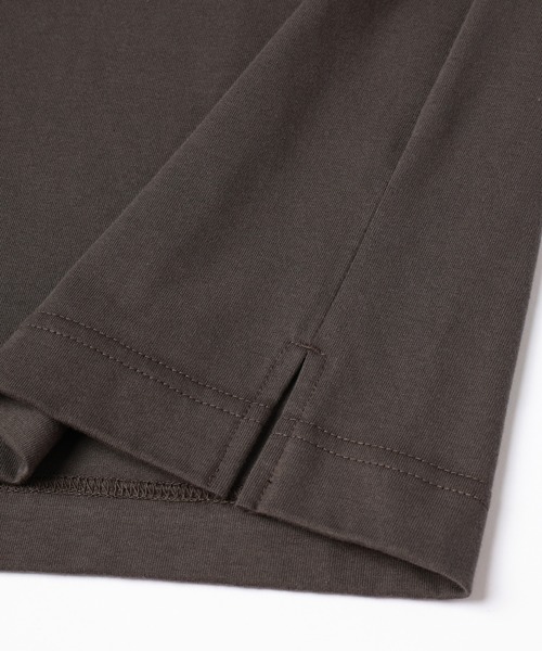 CULLNI（クルニ）の「Cotton Jersey Embroidery Patch Pullover（Tシャツ/カットソー・メンズ・ホワイト/チャコール/ブラック/ブルーグリーン/ライラック・0/1/2）」の18枚目の写真