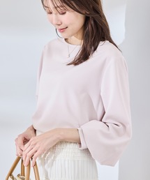 ROPE' PICNIC | ☆タックインしやすいカットジョーゼットトップス(Tシャツ/カットソー)