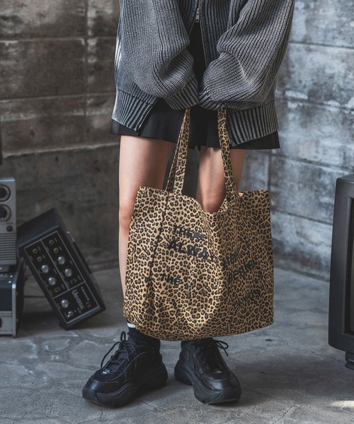 PBLIM(ページボーイリム)の「【PBLIM】カラートートバッグ(トートバッグ・レディース・イエロー/レオパード/ブルー/グレイッシュベージュ・FREE)」の1枚目の写真