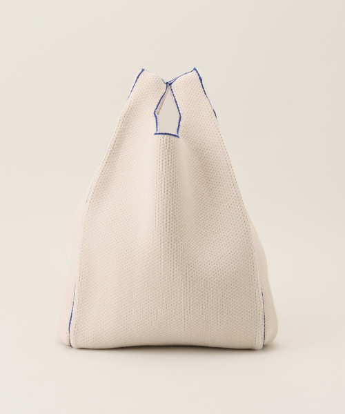 SON OF THE CHEESE(サノバチーズ)の「【SON OF THE CHEESE / サノバチーズ】 NO THANK YOU KNIT BAG SC2420-BG01(ハンドバッグ・レディース・ホワイト・FREE)」の3枚目の写真