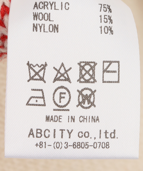 SON OF THE CHEESE(サノバチーズ)の「【SON OF THE CHEESE / サノバチーズ】 NO THANK YOU KNIT BAG SC2420-BG01(ハンドバッグ・レディース・ホワイト・FREE)」の8枚目の写真