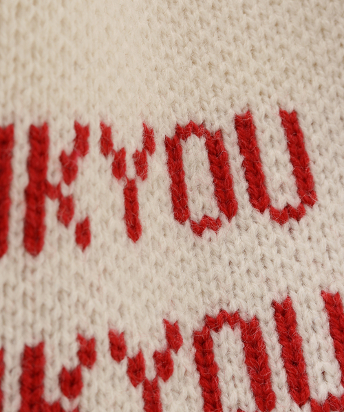 SON OF THE CHEESE(サノバチーズ)の「【SON OF THE CHEESE / サノバチーズ】 NO THANK YOU KNIT BAG SC2420-BG01(ハンドバッグ・レディース・ホワイト・FREE)」の9枚目の写真