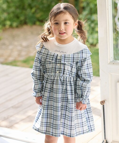 anysis チェックドッキング ワンピース any SiS ワンピース チェックドッキング : ZOZOTOWN Yahoo!店