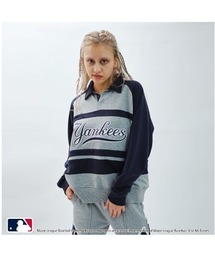 atmos pink MLB Big Silhouette Sweat Shirt / アトモス ピンク エムエルビー ビッグ シルエット スウエット シャツ