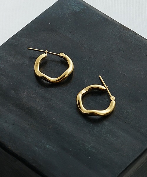 セール】【2点セット】選べるゴールドフープピアス メンズ ウィメンズ