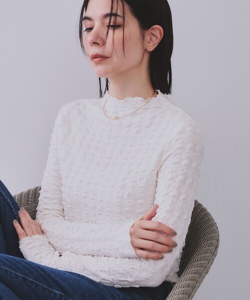 OPAQUE.CLIP(オペークドットクリップ)の「ねじりメタルチョーカー(ネックレス・レディース・ゴールド/シルバー・00)」の7枚目の写真